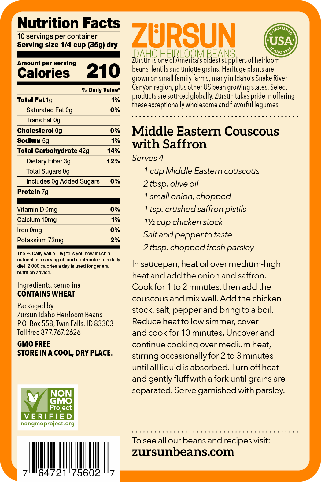 Middle Eastern Couscous - Image 3